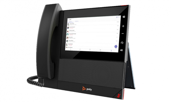 Poly CCX 600 Desktop Phone for Microsoft Teams. PoE. Order PSU Separately.
