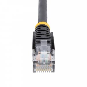 StarTech.com Cat5e Patch Cable with Snagless RJ45 Connectors - 5 m, Black