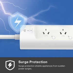 TP-Link Kasa Smart Wi-Fi Power Strip, 3-Outlets