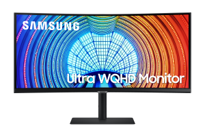 Samsung S65UA 86.4 cm (34") 3440 x 1440 pixels UltraWide Quad HD LED Black