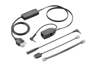 POLY 212539-01, EHS adapter, Black
