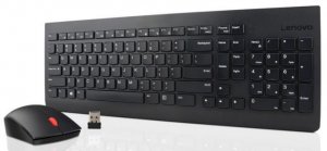 Lenovo 4X30M39496 keyboard Mouse included RF Wireless UK English Black