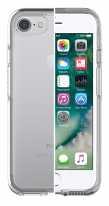 OtterBox Symmetry Clear Series for Apple iPhone SE (2nd gen)/8/7, transparent