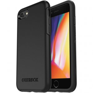 OtterBox Symmetry Series for Apple iPhone SE (2nd gen)/8/7, black - No retail packaging