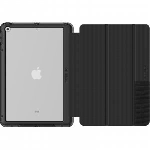 OtterBox Symmetry Folio Case for iPad 7th/8th/9th gen, Shockproof, Drop proof, Slim Protective Folio Case, Tested to Military Standard, Black