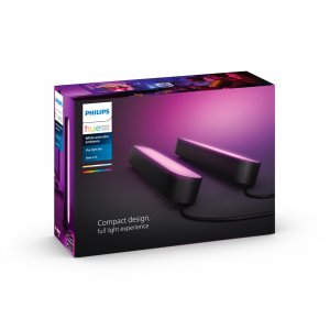 Philips Hue White and colour ambience Play light bar double pack