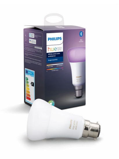 Philips Hue White and colour ambience Hue BT - White and Colour Ambiance B22 Single Bulb Smart bulb 9 W Bluetooth