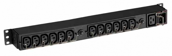 Eaton EFLX12I power distribution unit (PDU) 13 AC outlet(s) 1U Black