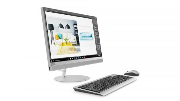 Lenovo IdeaCentre 520 Intel® Core™ i3 i3-7020U 54.6 cm (21.5") 1920 x 1080 pixels Touchscreen 8 GB DDR4-SDRAM 1 TB HDD All-in-One PC Windows 10 Home Wi-Fi 5 (802.11ac) Silver