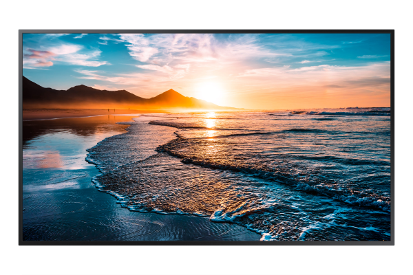 Samsung QH55R Digital signage flat panel 139.7 cm (55") Wi-Fi 700 cd/m² 4K Ultra HD Black