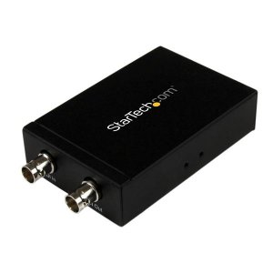 StarTech.com SDI to HDMI Converter – 3G SDI to HDMI Adapter with SDI Loop Through Output