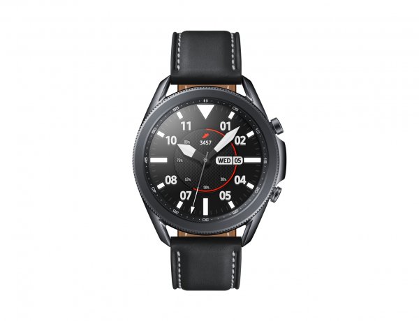 Samsung Galaxy Watch3 3.56 cm (1.4") OLED Digital 360 x 360 pixels Touchscreen Black Wi-Fi GPS (satellite)