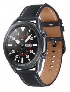 Samsung Galaxy Watch3 3.56 cm (1.4") OLED Digital 360 x 360 pixels Touchscreen Black Wi-Fi GPS (satellite)