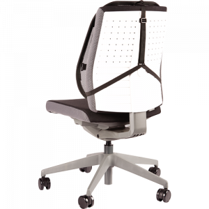 Fellowes Back Support for Office Chair - Professional Series Mesh Office Chair Back Support - Easy To Attach - H19.53 x W30.32 x D36.99cm