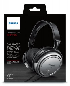 Philips Indoor Corded TV Headphone SHP2500/10