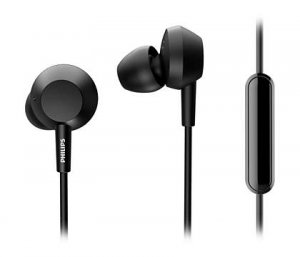 Philips 3000 series TAE4105BK/00 headphones/headset Wired In-ear Calls/Music Black