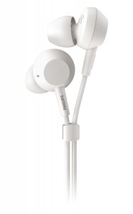 Philips 3000 series TAE4105WT/00 headphones/headset Wired In-ear Calls/Music White