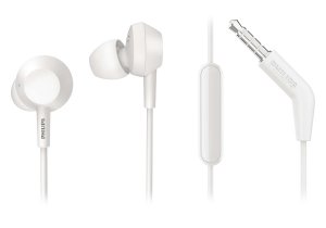 Philips 3000 series TAE4105WT/00 headphones/headset Wired In-ear Calls/Music White