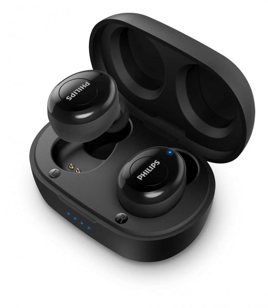 Philips 2000 series TAT2205 Wireless Bluetooth Earphones with Charging Case - Black