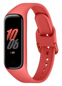 Samsung Galaxy Fit2 AMOLED Wristband activity tracker 2.79 cm (1.1″) Red