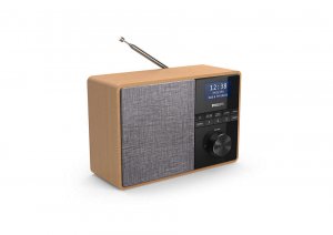 Philips TAR5505/10 radio Portable Digital Black, Grey, Wood