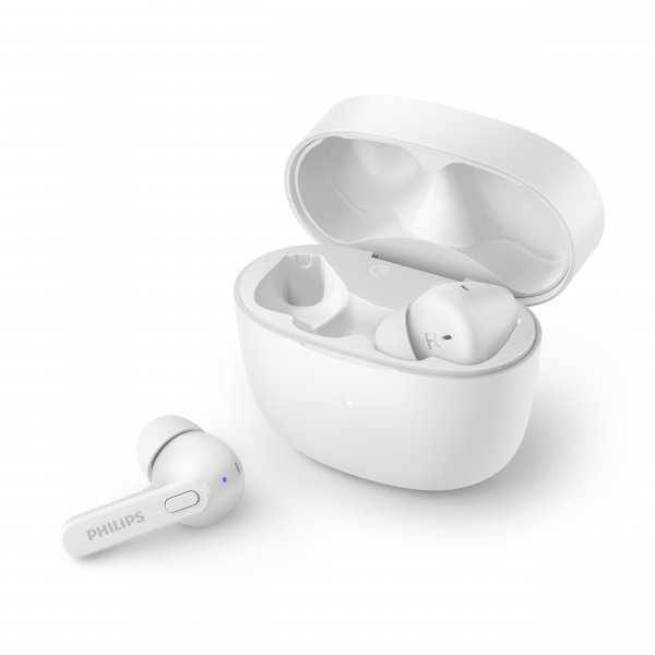 Philips 2000 series TAT2206WT/00 headphones/headset True Wireless Stereo (TWS) In-ear Calls/Music Bluetooth White