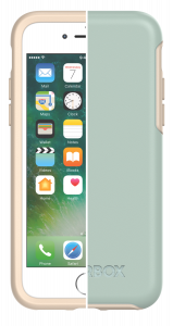 OtterBox Symmetry Series for Apple iPhone SE (2nd gen)/8/7, Muted Waters Blue
