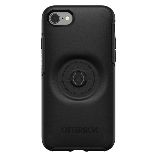 OtterBox Otter+Pop Symmetry Series for Apple iPhone SE (2nd gen)/8/7, black