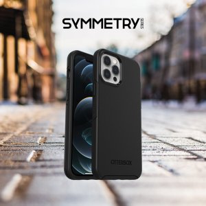 OtterBox Symmetry Series for Apple iPhone 12/iPhone 12 Pro, black