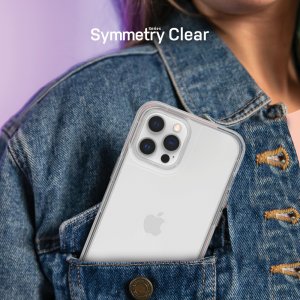 OtterBox Symmetry Clear Series for Apple iPhone 12/iPhone 12 Pro, transparent