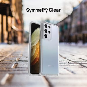 OtterBox Symmetry Clear Series for Samsung Galaxy S21 Ultra 5G, transparent