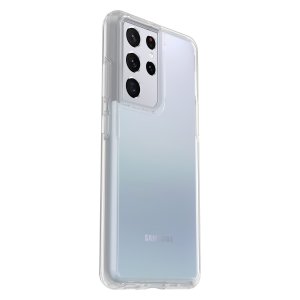 OtterBox Symmetry Clear Series for Samsung Galaxy S21 Ultra 5G, transparent