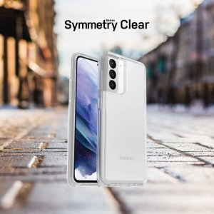 OtterBox Symmetry Clear Series for Samsung Galaxy S21+ 5G, transparent