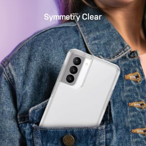 OtterBox Symmetry Clear Series for Samsung Galaxy S21+ 5G, transparent