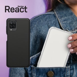 OtterBox React Series for Samsung Galaxy A12, black