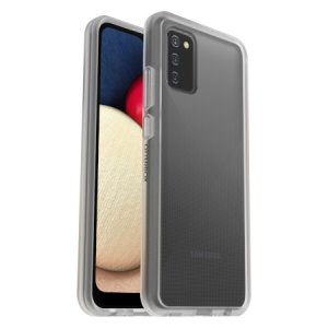 OtterBox React Series for Samsung Galaxy A02s, transparent