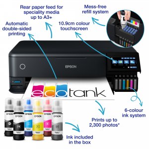 Epson EcoTank ET-8550 Inkjet A3+ 5760 x 1440 DPI 32 ppm Wi-Fi