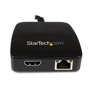 StarTech.com Travel Adapter for Laptops - HDMI and GbE - USB 3.0