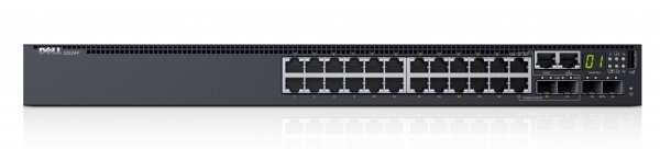 DELL PowerConnect S3124P Managed L2/L3 None 1U Black