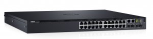 DELL PowerConnect S3124P Managed L2/L3 None 1U Black