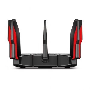 TP-LINK Archer C5400X wireless router Gigabit Ethernet Tri-band (2.4 GHz / 5 GHz / 5 GHz) Black, Red