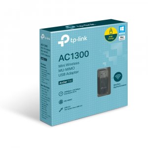TP-LINK AC1300 Mini Wireless MU-MIMO USB Adapter WLAN 1267 Mbit/s