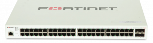Fortinet FortiSwitch 248E-FPOE Managed L2 Gigabit Ethernet (10/100/1000) Power over Ethernet (PoE) 1U White
