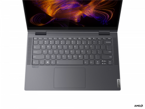 Lenovo Yoga 7 5600U Hybrid (2-in-1) 35.6 cm (14") Touchscreen Full HD AMD Ryzen™ 5 8 GB LPDDR4x-SDRAM 256 GB SSD Wi-Fi 6 (802.11ax) Windows 10 Home Grey