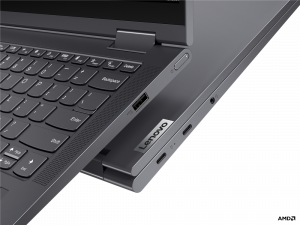 Lenovo Yoga 7 5600U Hybrid (2-in-1) 35.6 cm (14") Touchscreen Full HD AMD Ryzen™ 5 8 GB LPDDR4x-SDRAM 256 GB SSD Wi-Fi 6 (802.11ax) Windows 10 Home Grey