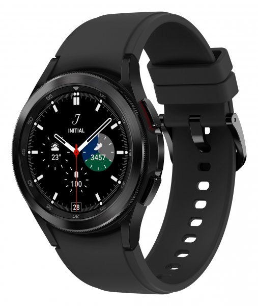 Samsung Galaxy Watch4 Classic 3.05 cm (1.2") OLED 42 mm Digital 396 x 396 pixels Touchscreen Black Wi-Fi GPS (satellite)
