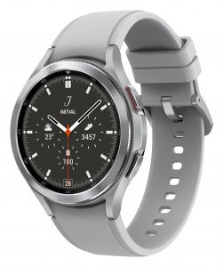 Samsung Galaxy Watch4 Classic 3.56 cm (1.4″) 46 mm SAMOLED Silver GPS (satellite)