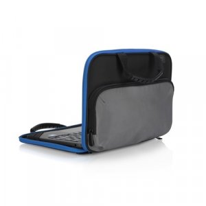 DELL XX3T0 notebook case 29.5 cm (11.6") Sleeve case Black, Blue, Grey