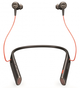 VOYAGER 6200 UC,B6200 (COMPUTER & MOBILE) USB-A, BLACK, STEREO BLUETOOTH NECKBAND HEADSET WITH EAR BUDS, WORLDWIDE