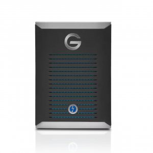 SanDisk G-DRIVE PRO 1000 GB Black, Stainless steel